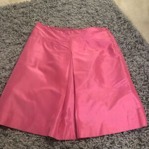 J Crew Silk Taffeta A-Line Skirt